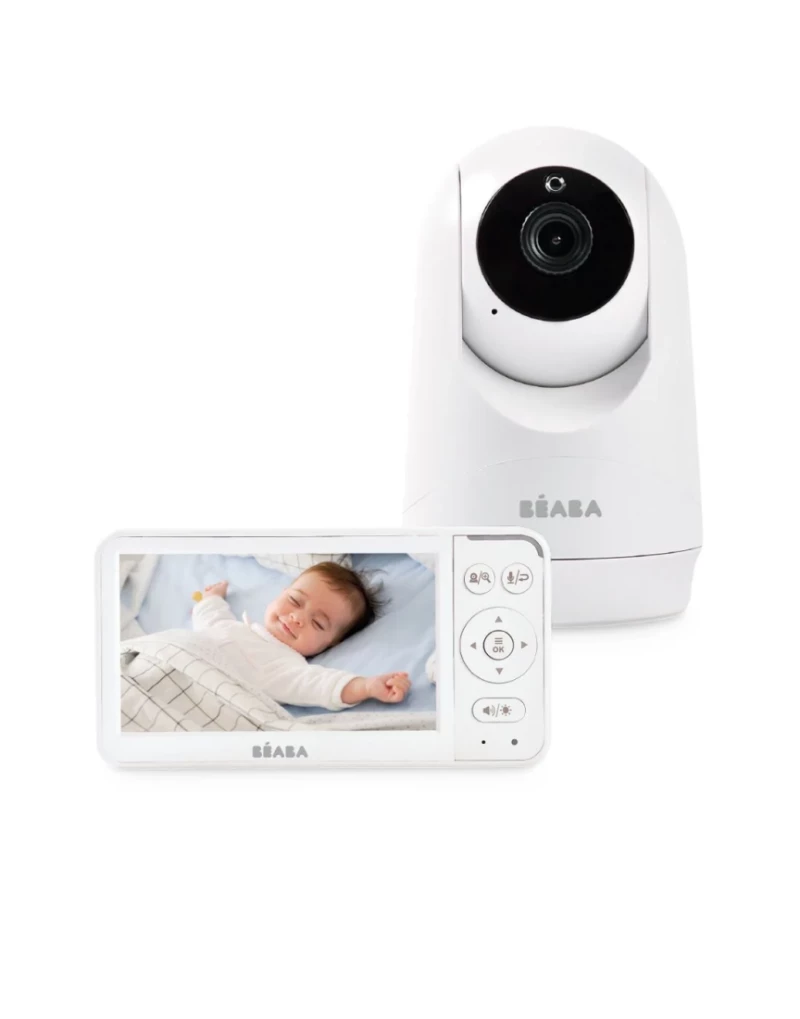 Ενδοεπικοινωνία Μωρού Beaba ZEN+2 White με Κάμερα 360° & Οθόνη 5'' BR79749