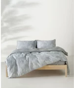 Σετ Σεντόνια Υπέρδιπλα 4 Τεμαχίων Kentia Solaya 22 Grey-Light Grey 240x270