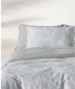 Σετ Σεντόνια Υπέρδιπλα 4 Τεμαχίων Kentia Solaya 22 Grey-Light Grey 240x270