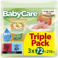 Babycare Chamomile Triple Pack 3x72τμχ
