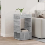 End Table Γκρίζο Σονομα 30 x 30 x 56 εκ. Επεξεργασμένο ξύλο Γκρι 890938