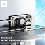 MX-PB183 ΜΑΓΝΗΤΙΚΟ POWER BANK 10000mAh PD20W&15W MOXOM