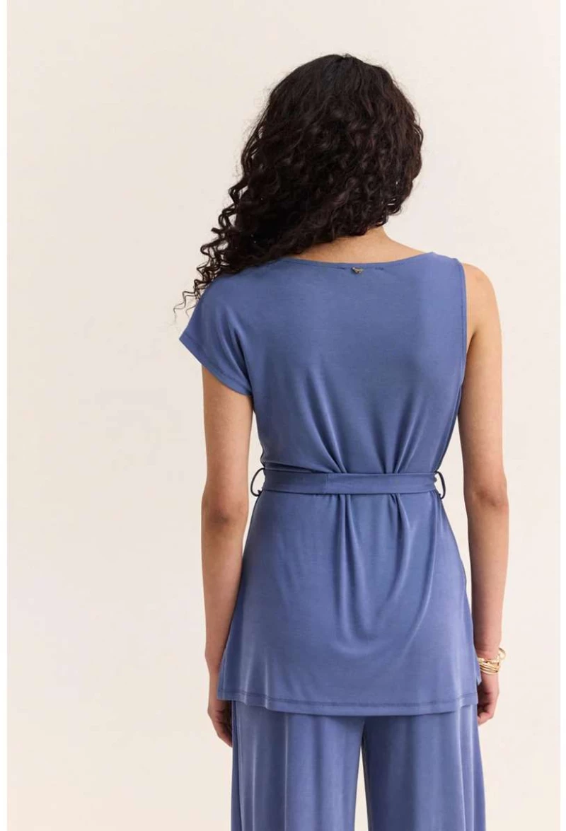 Enzzo 261151 Γυναικεία Μπλούζα Livian - Indigo