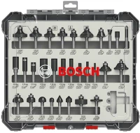 BOSCH - Σετ Φρέζες για Ρούτερ 8mm - 30 Τεμαχίων - BOSCH