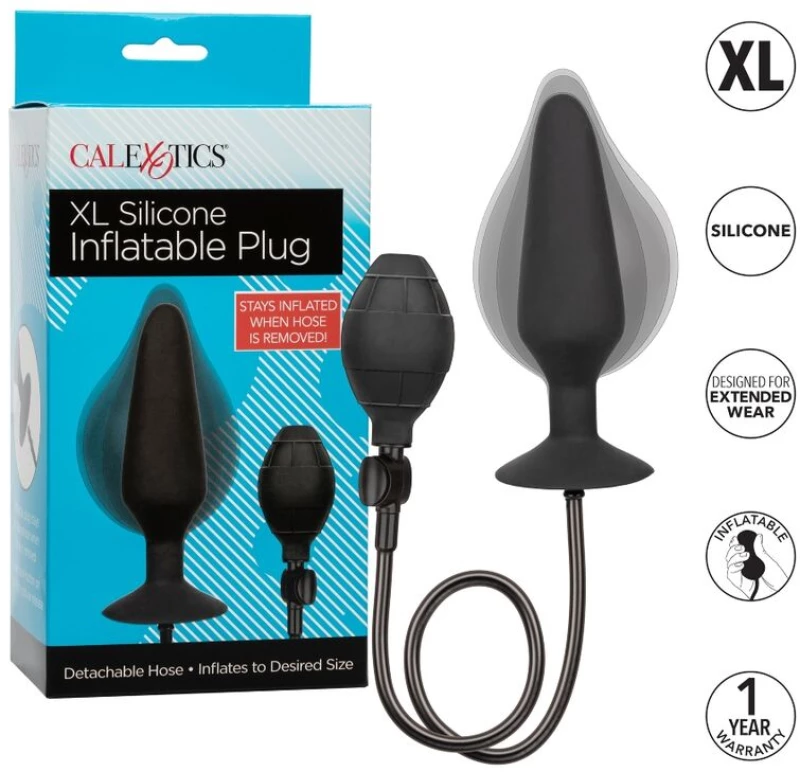 CALEX XL SILICONE INFLATABLE PLUG
