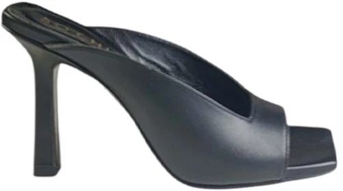 Astrid Mules – Black 100% Δερμάτινα