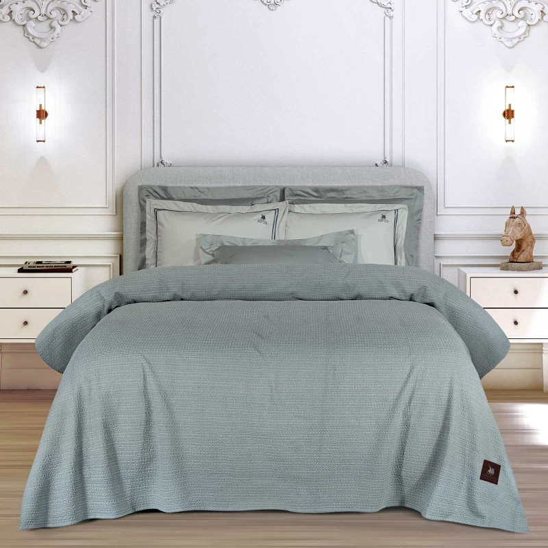 ΚΟΥΒΕΡΤΑ ΠΙΚΕ 240X260 ESSENTIAL 4457 GREY GREENWICH POLO CLUB