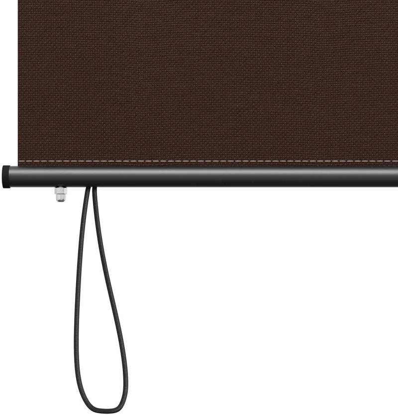 vidaXL Ρόλερ Καφέ 120 x 250 cm Ύφασμα και Αλουμίνιο