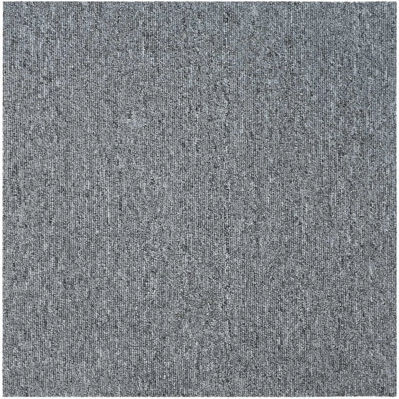 vidaXL Πλακάκι Χαλιού Ανοιχτό γκρι 50 x 50 cm 4 pcs