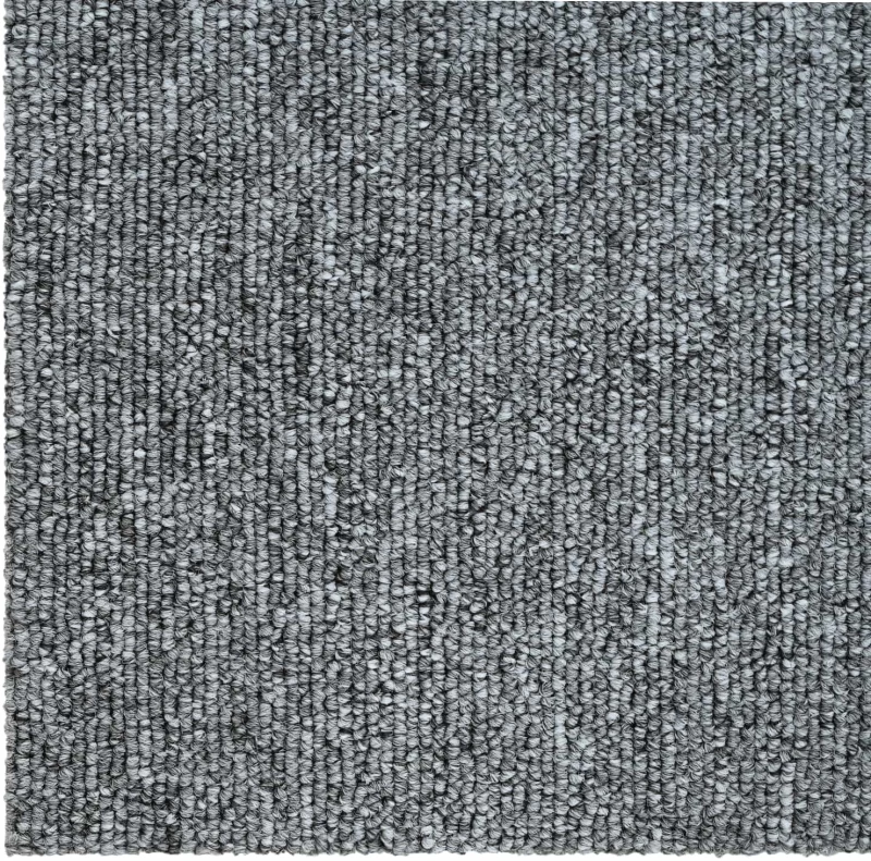 vidaXL Πλακάκι Χαλιού Ανοιχτό γκρι 50 x 50 cm 4 pcs