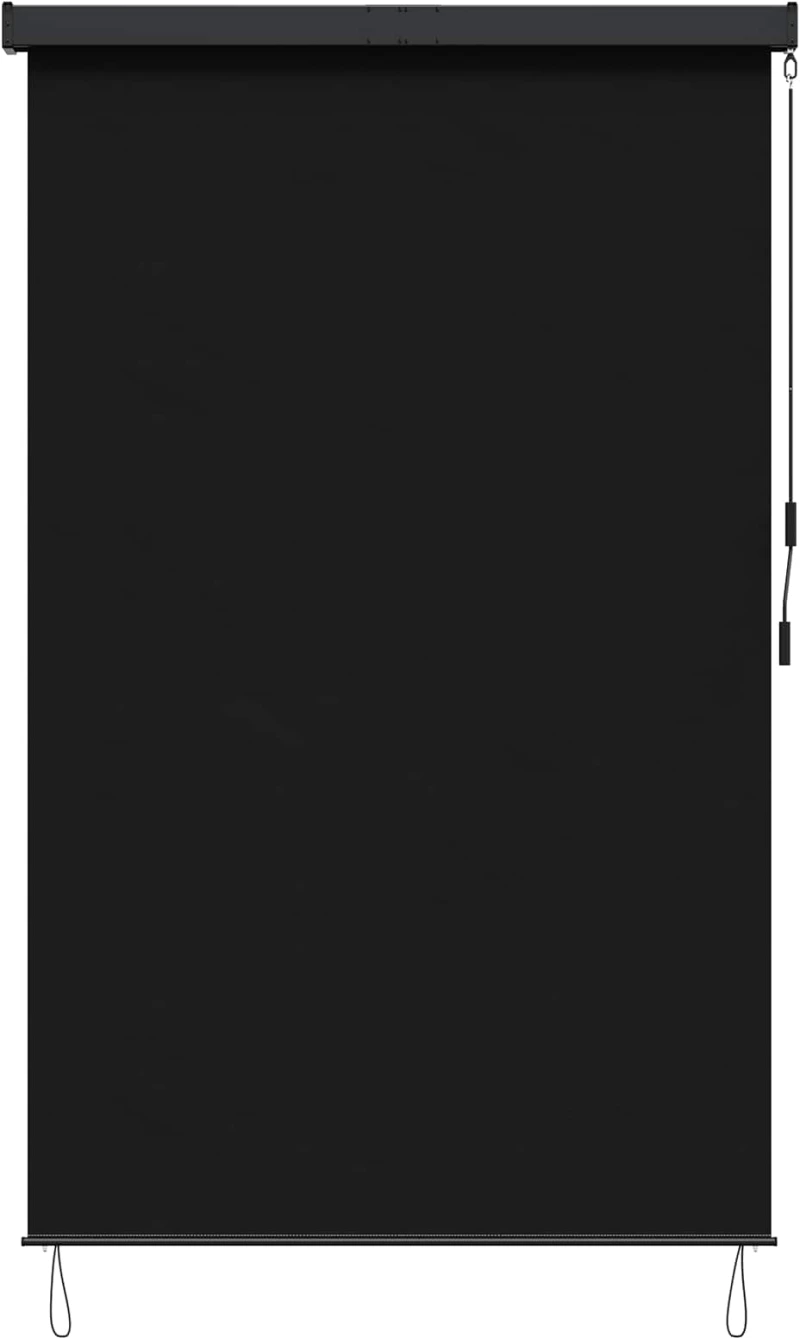 vidaXL Ρόλερ Μαύρο 160 x 250 cm Ύφασμα και Αλουμίνιο