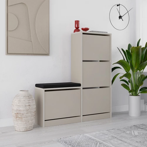 542578 ΠΑΠΟΥΤΣΟΘΗΚΗ DUDE MEGAPAP ΧΡΩΜΑ SANDSTONE 104,8X26X118,5ΕΚ.