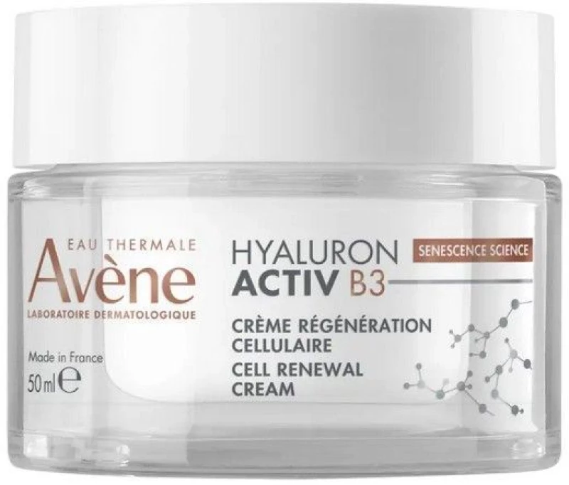 Avene Hyaluron Activ B3 Cell Renewal Cream - Κρέμα Κυτταρικής Ανανέωσης 50ml