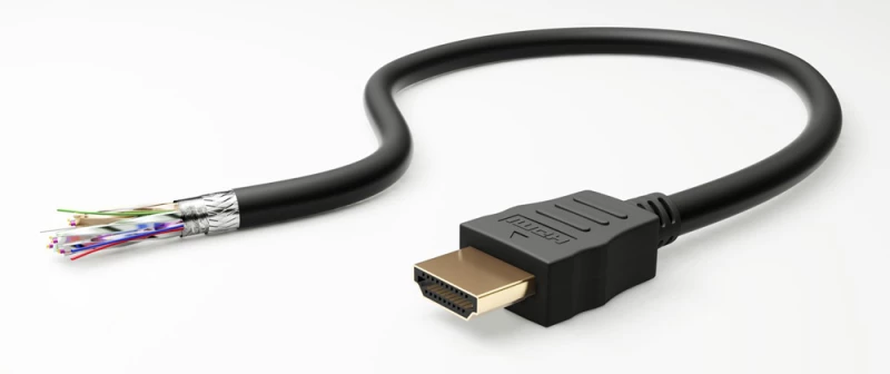 GOOBAY καλώδιο HDMI 80096 με Ethernet, soft, 4K/60Hz, 18 Gbps, 0.5m, μαύρο