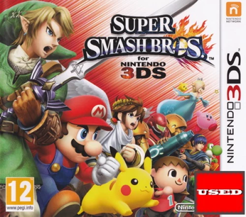 Super Smash Bros 3DS USED (No Manual)