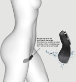 Ασύρματος Δονητής για Εσώρουχο Discreet Vibe+ Remote Controlled Panty Vibrator - Μαύρος