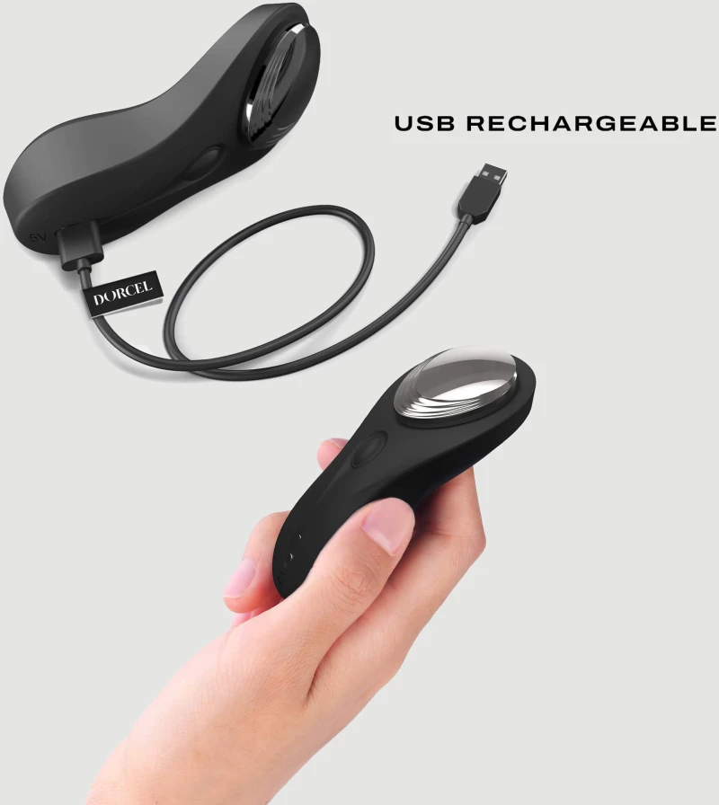 Ασύρματος Δονητής για Εσώρουχο Discreet Vibe+ Remote Controlled Panty Vibrator - Μαύρος
