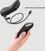 Ασύρματος Δονητής για Εσώρουχο Discreet Vibe+ Remote Controlled Panty Vibrator - Μαύρος