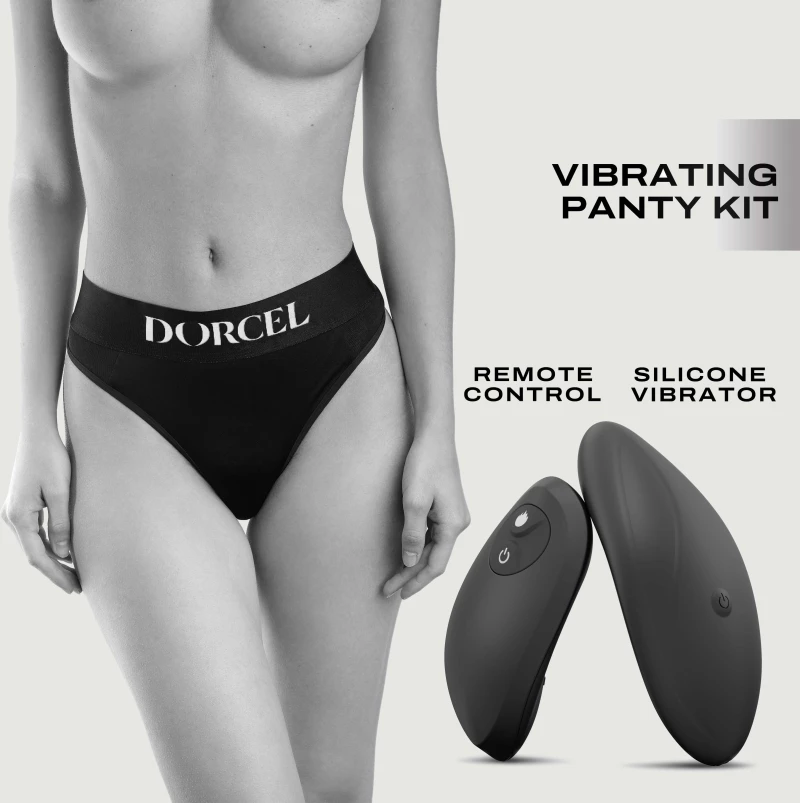 Ασύρματος Δονητής για Εσώρουχο Discreet Vibe+ Remote Controlled Panty Vibrator - Μαύρος