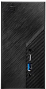 Asrock DeskMini X600/USB4 1.92L sized PC Black AMD X600 Socket AM5