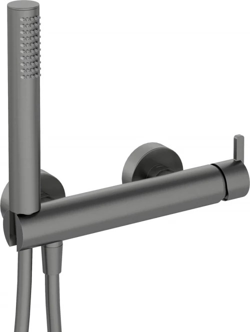 Shower faucet with shower set