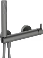 Shower faucet with shower set