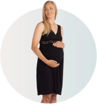Maternity & Nursing Nightie (Νυχτικό θηλασμού) - Small