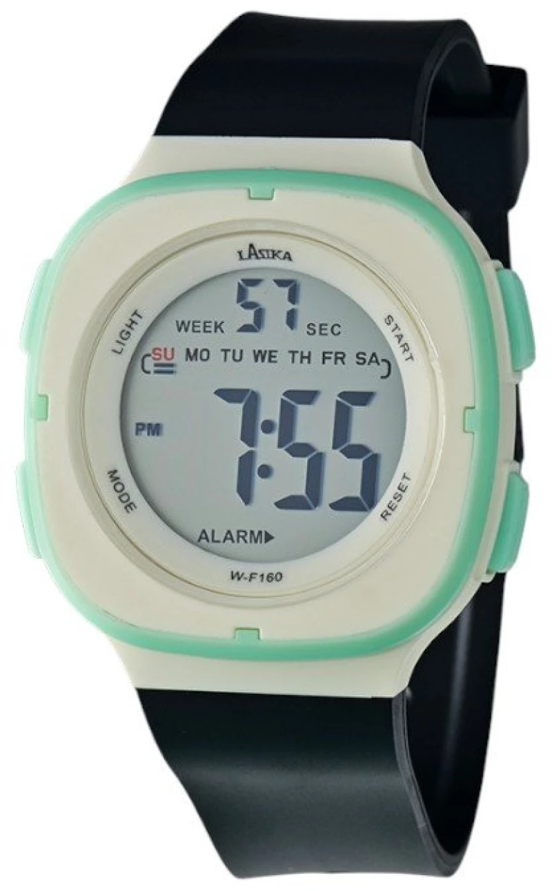Ψηφιακό ρολόι χειρός - WF160 - Lasika - 115142 - Black/Green