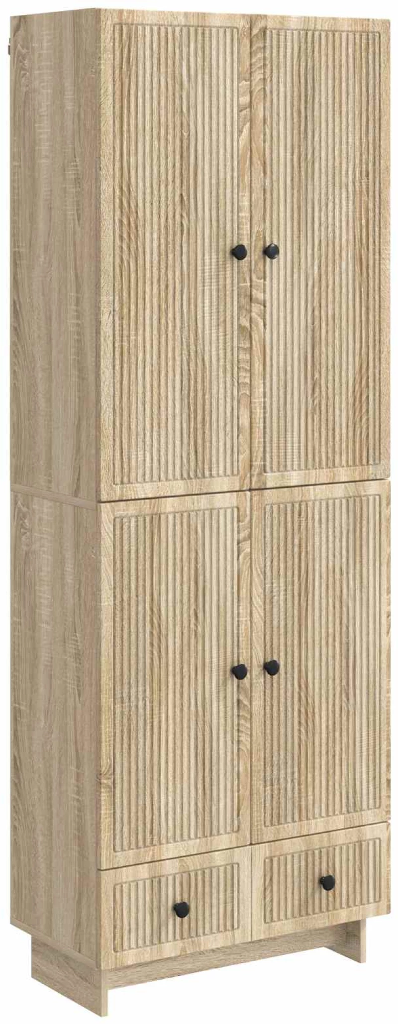 vidaXL Σέτ Ντουλαπιών 2 pcs Sonoma Δρυς 66 x 34,5 x 95 εκ.