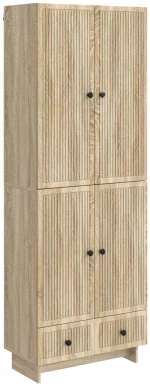 vidaXL Σέτ Ντουλαπιών 2 pcs Sonoma Δρυς 66 x 34,5 x 95 εκ.