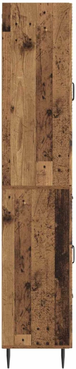 vidaXL Σέτ Ντουλαπιών 2 pcs Παλαιωμένο ξύλο 66 x 34,5 x 89,5 εκ