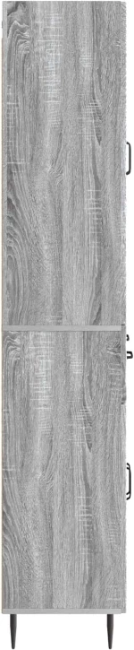 vidaXL Σέτ Ντουλαπιών 2 pcs Γκρι Sonoma 66 x 34,5 x 89,5 εκ