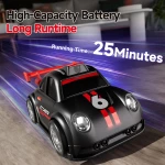 Mini RC Drift Racing Car FPV WiFi με Κάμερα, Κάρτα Μνήμης και Τηλεχειριστήριο Λευκό