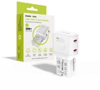 Mobile Origin 45W Travel Adapter EU/US/UK/AU PW26 white (MO-PW26-WHT)
