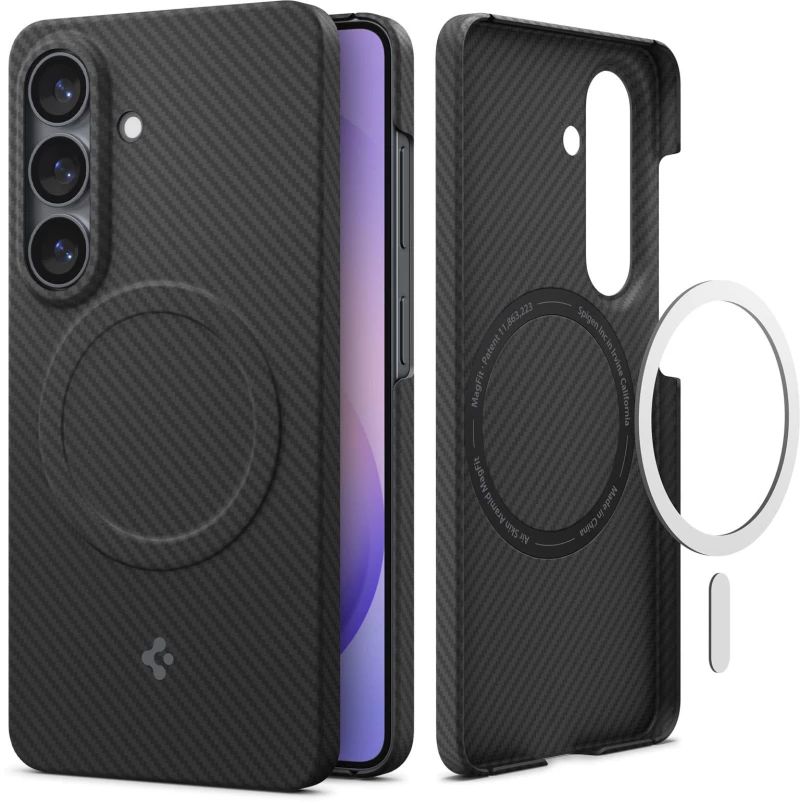 Θήκη Samsung Galaxy S26 Plus Spigen Air Skin Aramid MagSafe Black (ACS11048)