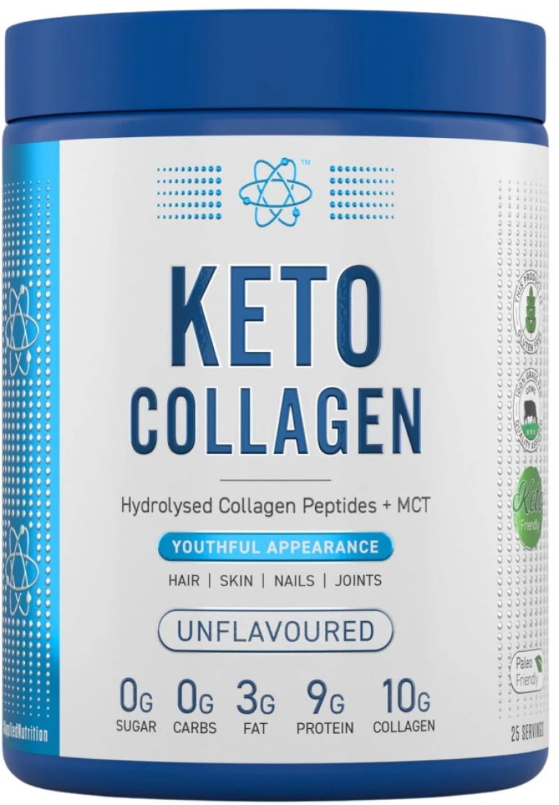 Applied Nutrition Keto Collagen Powder [325 Γραμμάρια] Φυσική
