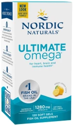 Nordic Naturals Ultimate Omega 1280 mg [120 Softgels] Λεμόνι