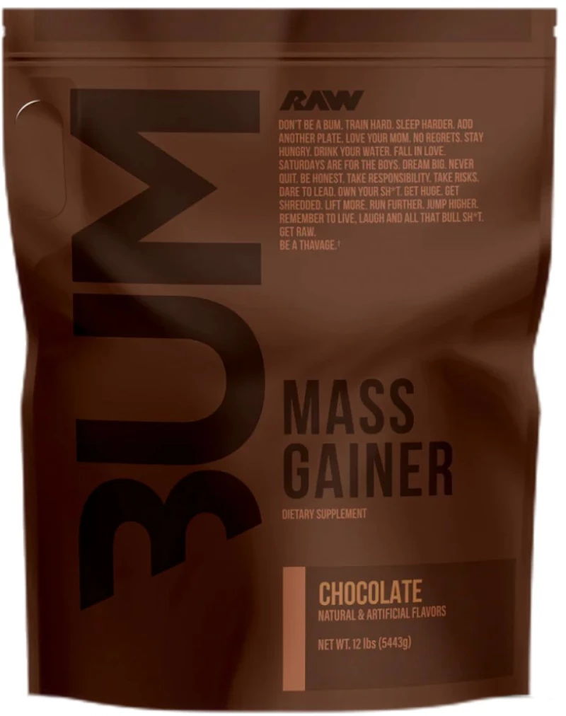 RAW Nutrition CBUM Mass Gainer | Whey Protein & Carb10® [5443 Γραμμάρια] Σοκολάτα