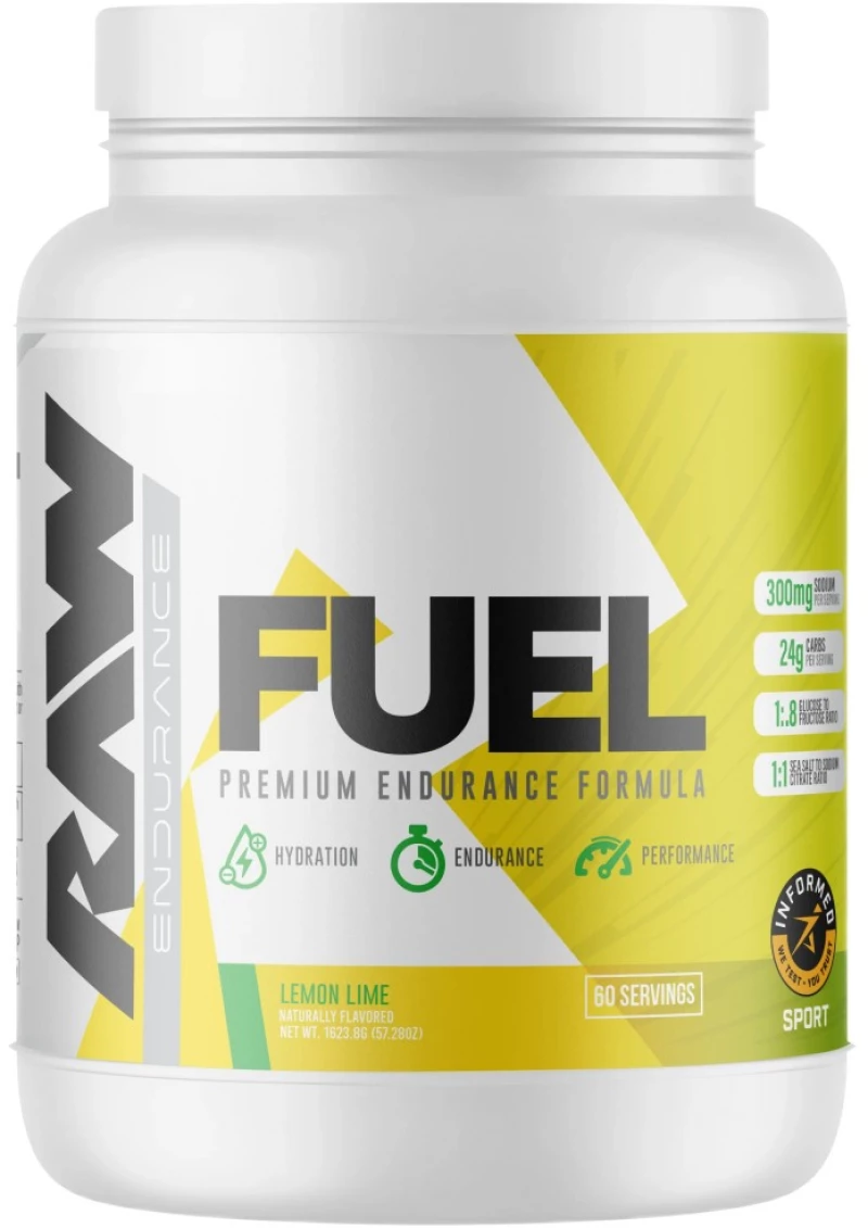 RAW Nutrition Raw Fuel | Premium Endurance Formula [1620 Γραμμάρια] Λεμόνι και λάιμ