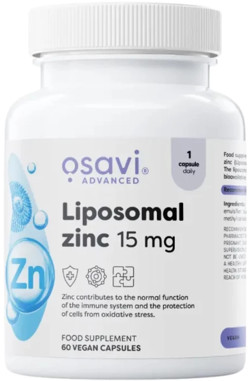 Osavi Liposomal Zinc 15 mg | Liposovit® [60 Κάψουλες]