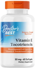 Doctors Best Tocotrienols - Vitamin E Complex 50 mg [60 Softgels]