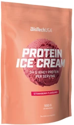 BioTech USA Protein Ice Cream [500 Γραμμάρια] Φράουλα
