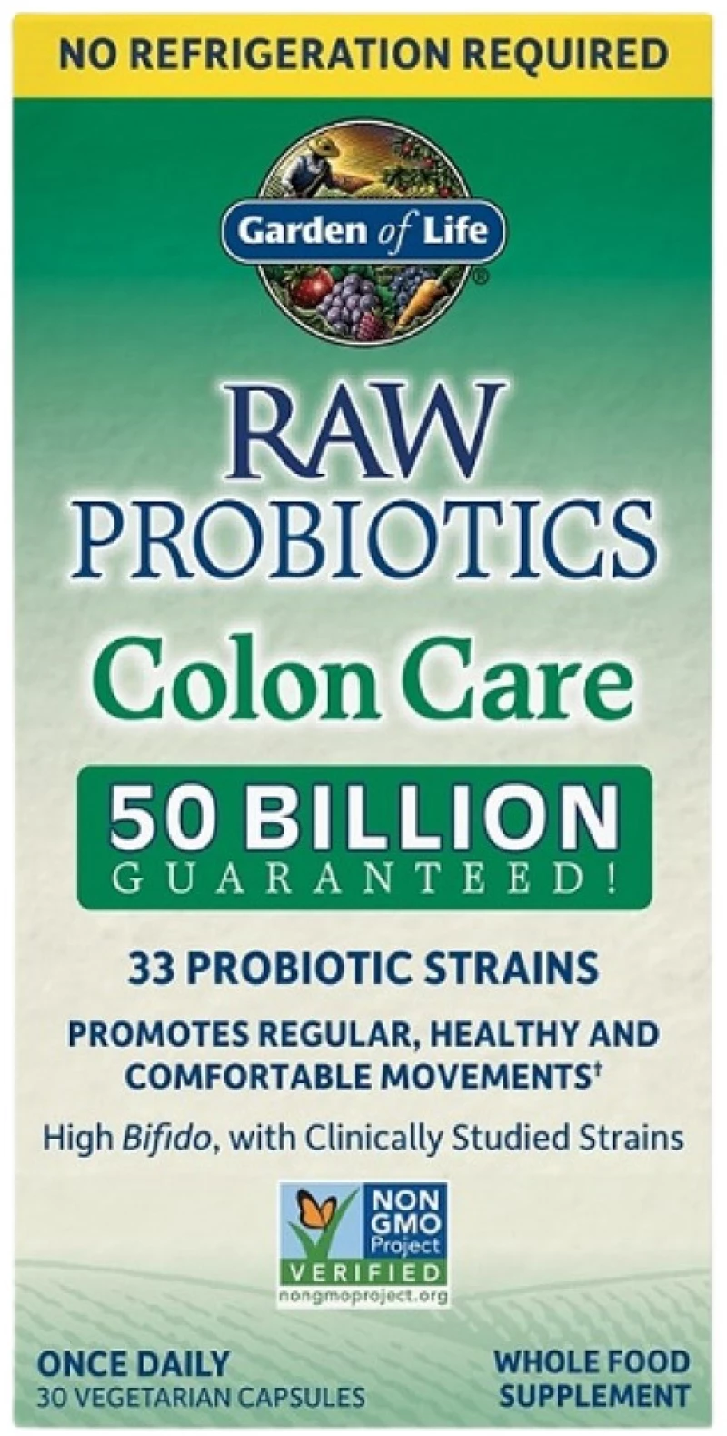 Garden Of Life Raw Probiotics | Colon Care [30 Κάψουλες]