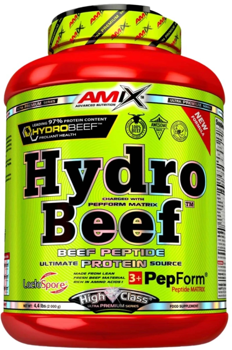AMIX Nutrition HydroBeef [2000 Γραμμάρια] Διπλή σοκολάτα - Καρύδα