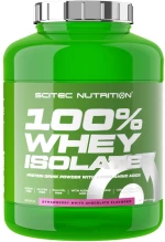 Scitec Nutrition 100% Whey Isolate [1816 Γραμμάρια] Λευκή σοκολάτα με φράουλα
