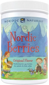 Nordic Naturals Nordic Berries Multivitamin [200 Τσίχλες] Μυρτίλος