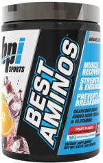 BPI Sports Best Aminos | with Omega-6, CLA & Glutamine [250 Γραμμάρια] Fruit Punch