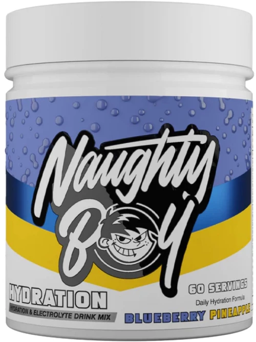 Naughty Boy Hydration | with Electrolytes & MitoReds [510 Γραμμάρια] Μύρτιλος ανανά