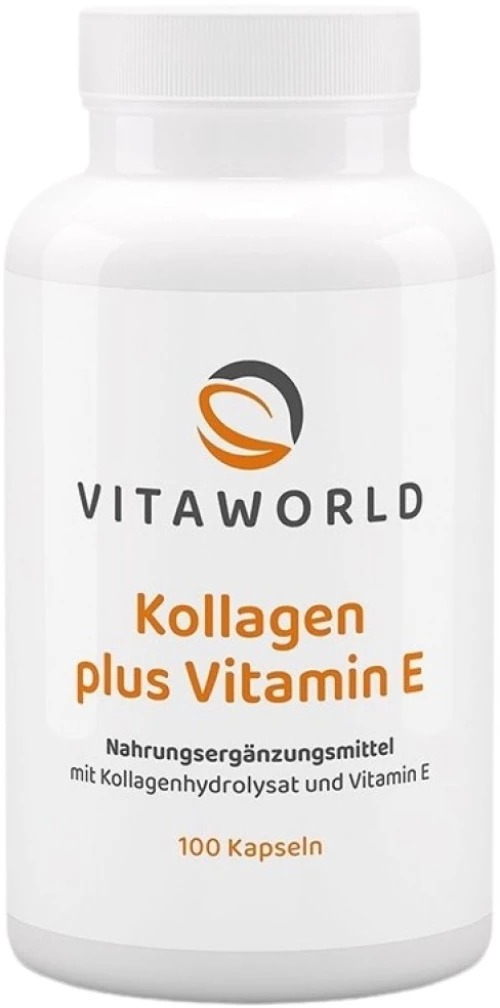VitaWorld Collagen 500 mg plus Vitamin E [100 Κάψουλες]