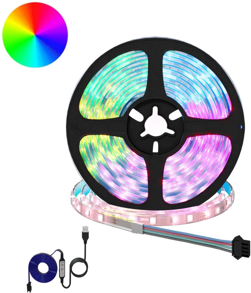 Λωρίδα LED 4 pcs Μαύρο και Διαφανές 400 x 0,8 x 0,3 εκ. |3429126